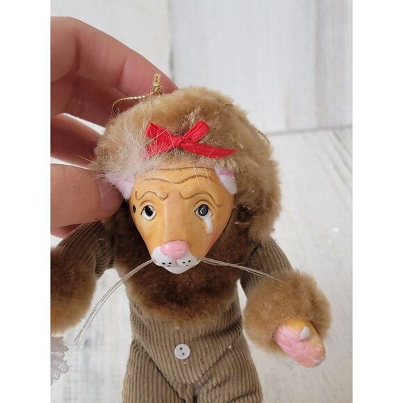 Kurt Adler 1987 Lionheart Wizard of oz ornament Xmas decor - Picture 2 of 6